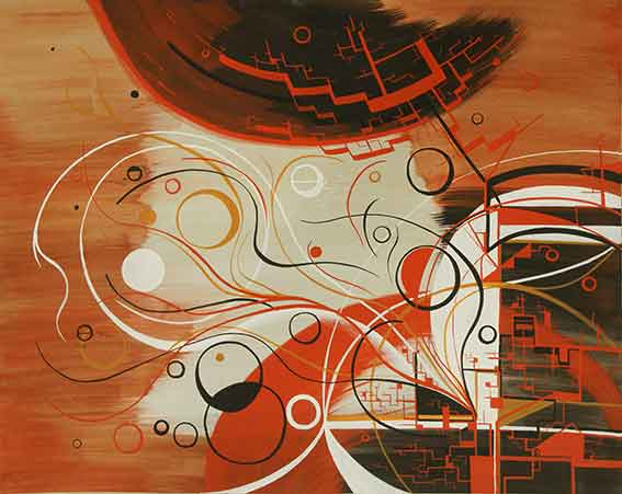 Kunst Malerei Grace